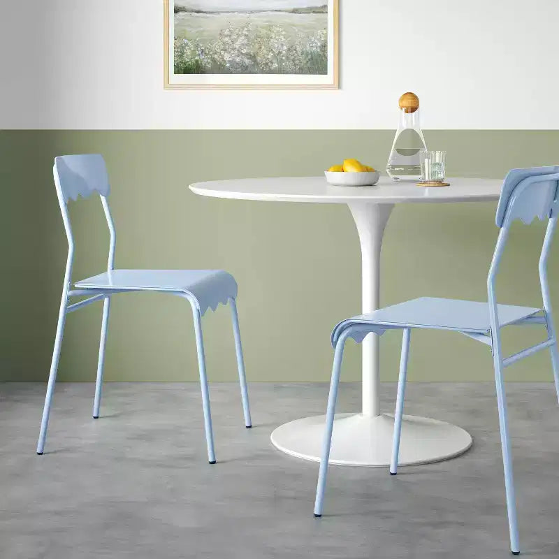 Set of 2 Wavy Metal Dining Chair - Room Essentials