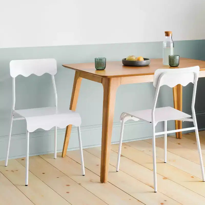 Set of 2 Wavy Metal Dining Chair - Room Essentials