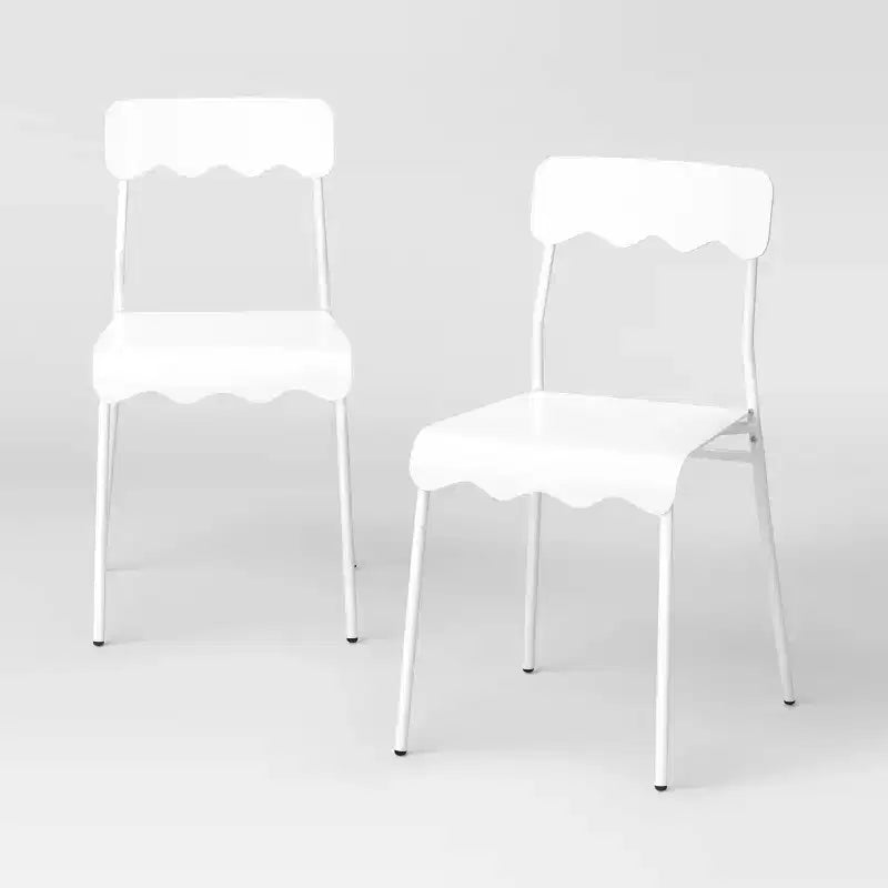 Set of 2 Wavy Metal Dining Chair - Room Essentials