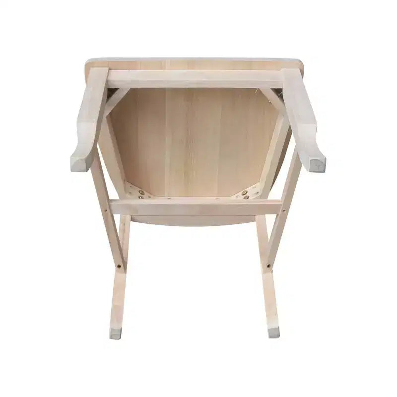 International Concepts Set of 2 Panel Back Chair