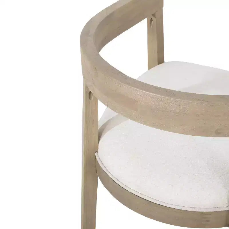 Christopher Knight Home 5pc Hudson Fabric and Wood Dining Set Light