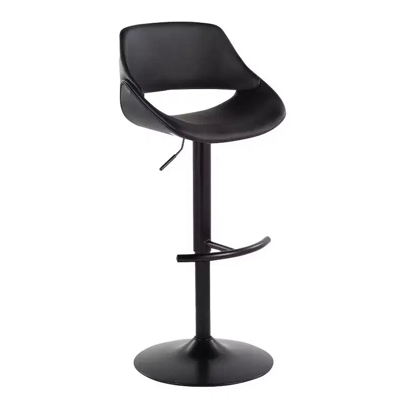 LumiSource Set of 2 Fabrico Adjustable Barstools PU
