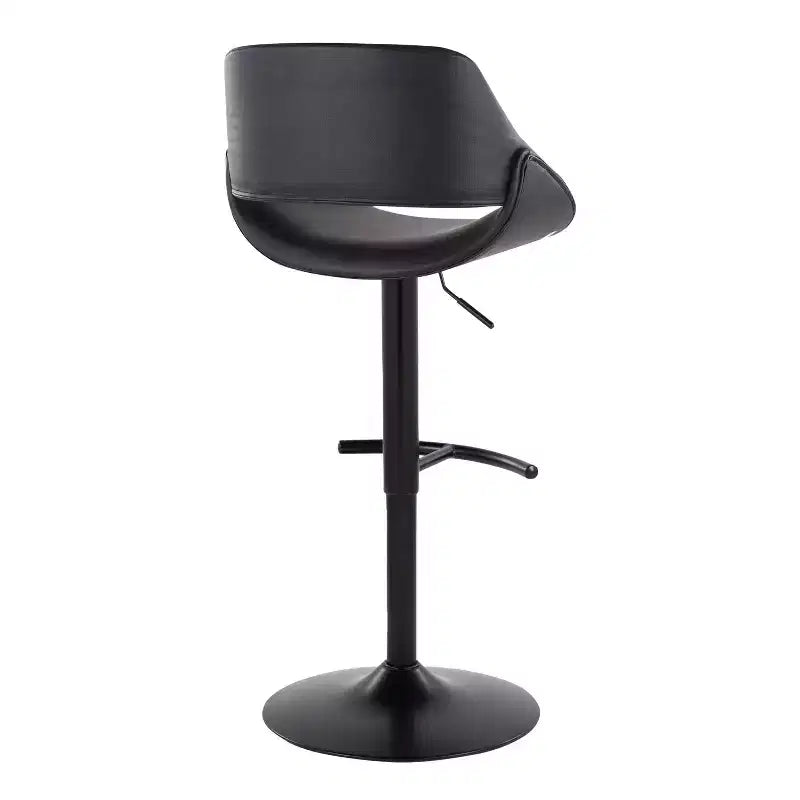 LumiSource Set of 2 Fabrico Adjustable Barstools PU