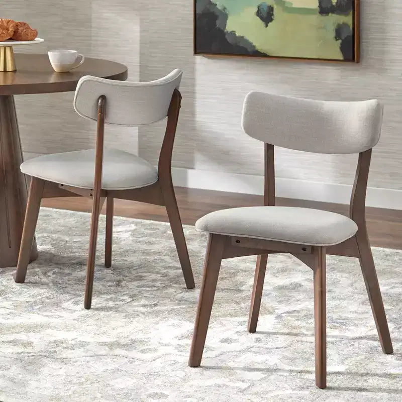 Lifestorey Cari 7Pc Mid Century Modern Dining Set